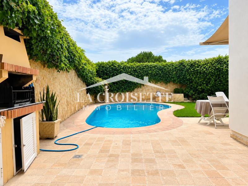 Villa meublée s5 avec piscine à la marsa mvl0421, photo 2