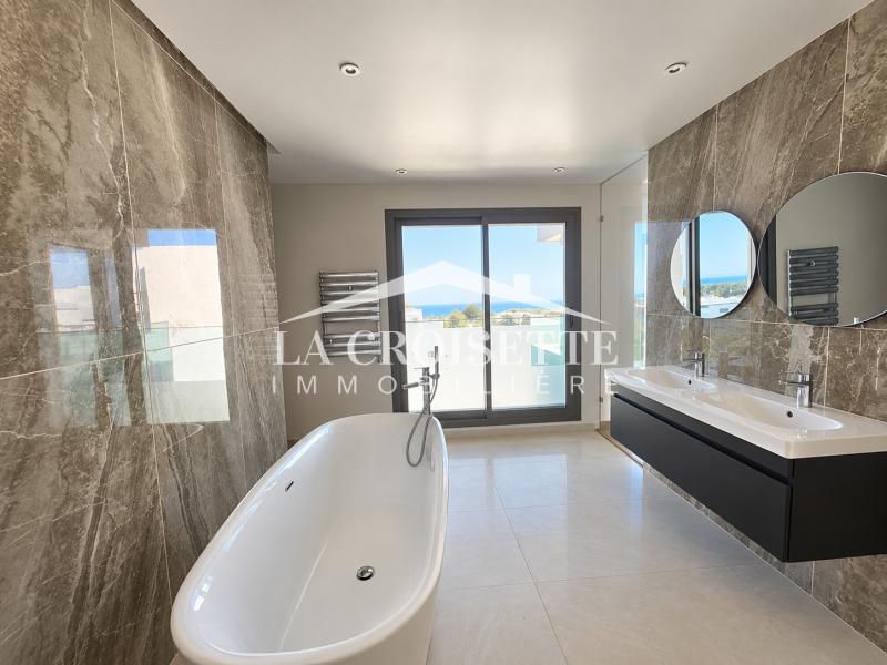 Duplex s4 avec vue mer à gammarth mdl0746, صورة 4
