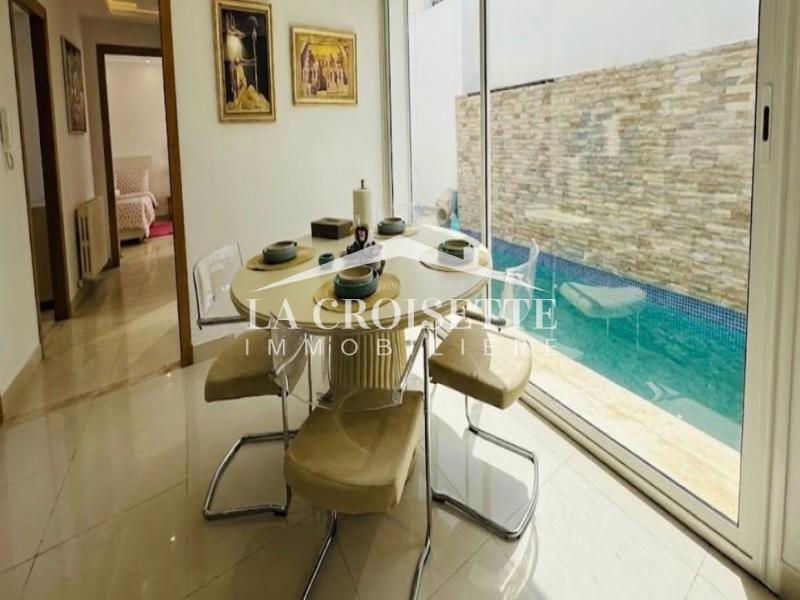 Appartement meublé S+3 avec piscine à La Marsa MAL2382, photo 3