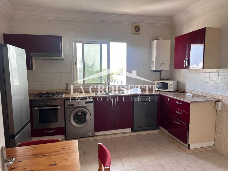 Appartement meublé S+3 avec terrasse à La Marsa MAL2367, صورة 3