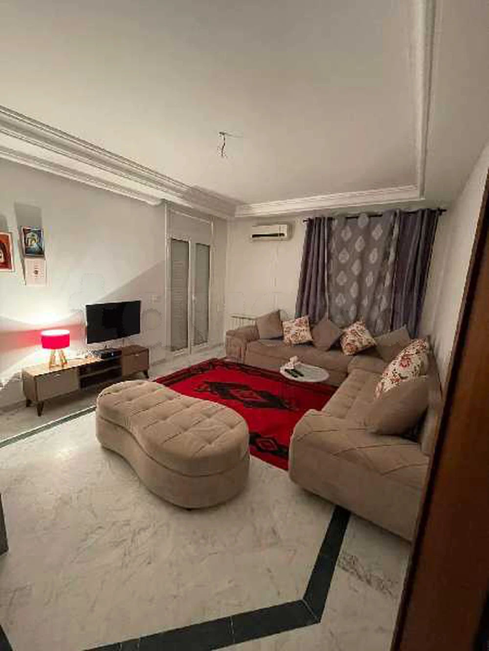 appartement s+1 meublé par nuitée à el wahat l'aouina, photo 1