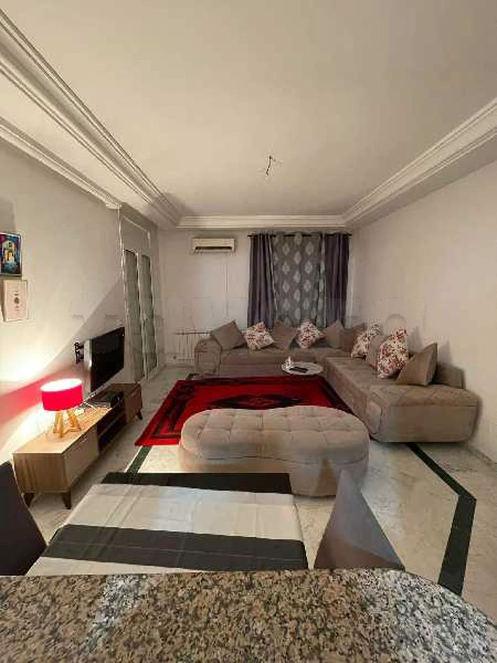 appartement s+1 meublé par nuitée à el wahat l'aouina, photo 2