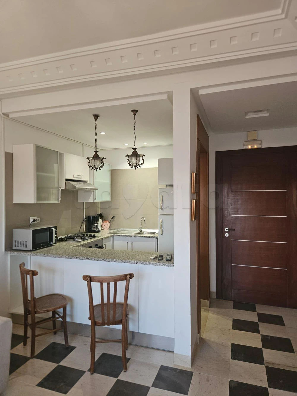 Un appartement s+1 meublé à louer aux jardins de Carthage, photo 2