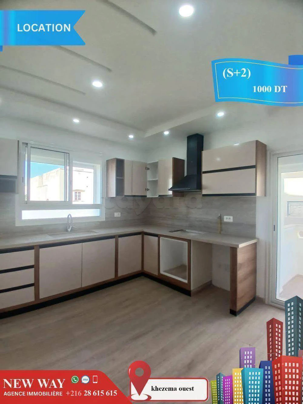 Appartement (S+2) à khezema ouest, صورة 4