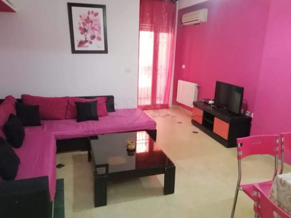 location appartement meublé par nuit à Tunis route la Marsa une chambre salon, photo 2