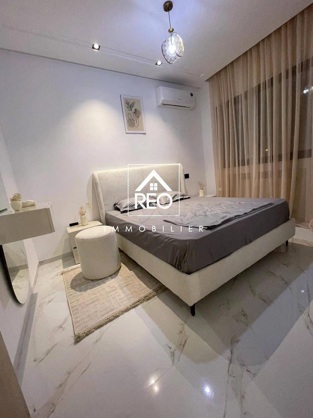 À Louer : Un appartement S+1 (Meublé) Jamais Habité situé à La Nouvelle Soukra, photo 4