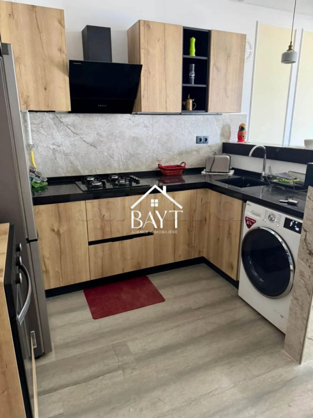 APPARTEMENT S+1 HAUT STANDING MEUBLÉ COTÉ CARREFOUR, صورة 4