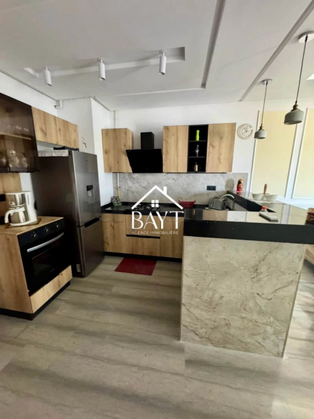 APPARTEMENT S+1 HAUT STANDING MEUBLÉ COTÉ CARREFOUR, صورة 5