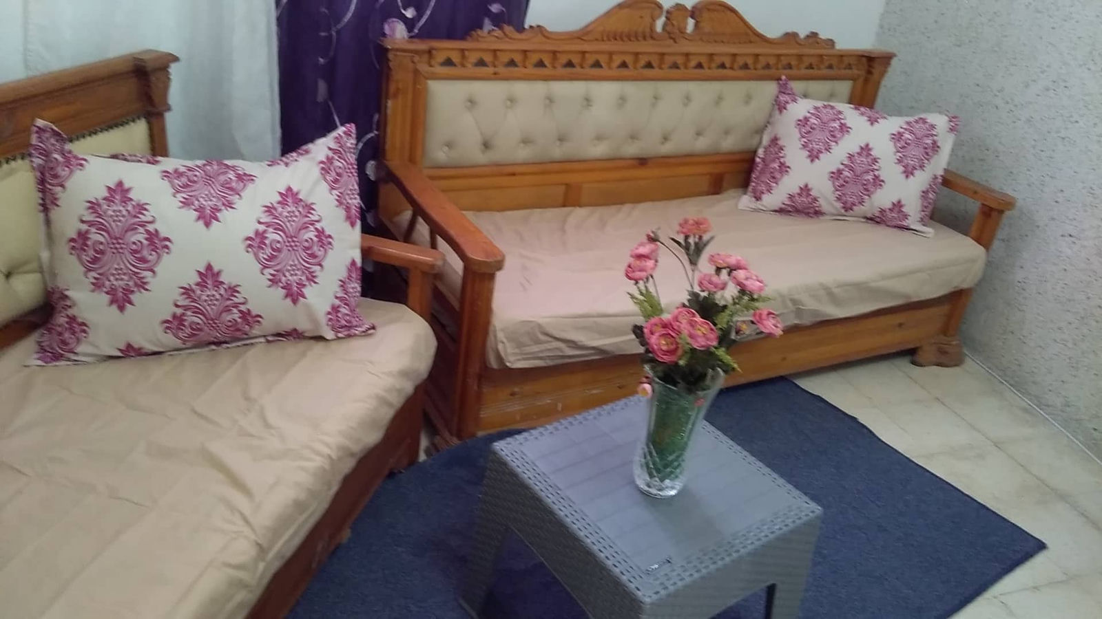 Location PAR JOUR studio S+1 meublé climatisé Mourouj1 - Couple non marié interdit !, صورة 1