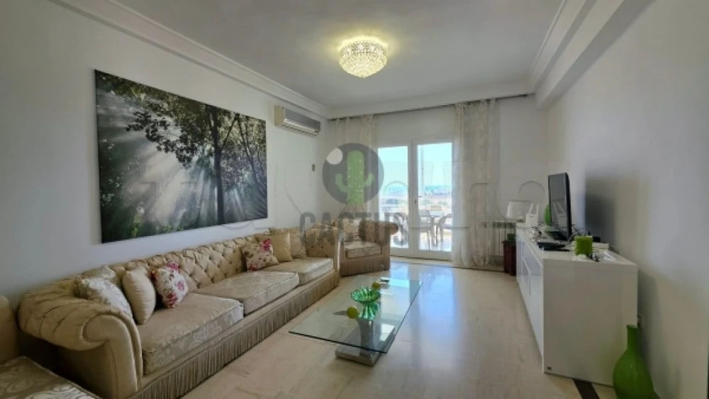 Location Annuelle: S+3 meublé Vue Sur Mer à Mrezga, photo 3