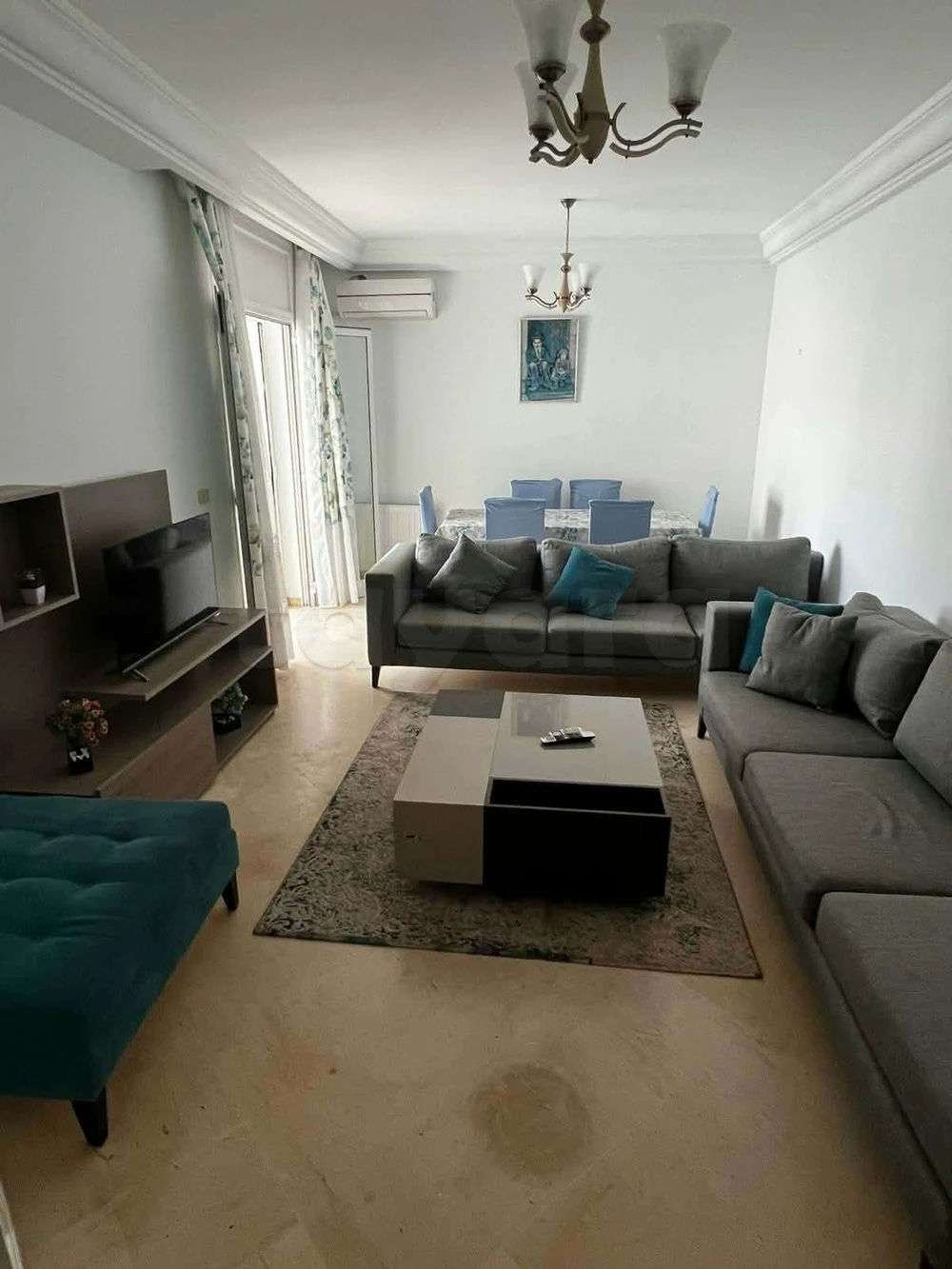 A Louer appartement s3 richement meublé avec abri de voiture a cité el wahatt, photo 1