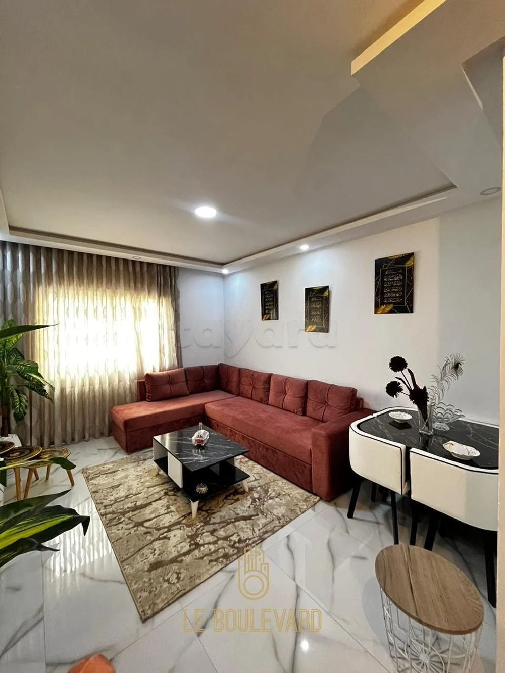 Location Annuelle : Appartement S+1 Haut Standing à AFH Mrezga, Nabeul, photo 1