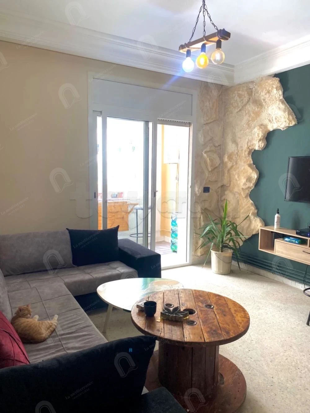 A louer un appartement S+1 meublé a Ennasr 2, صورة 2