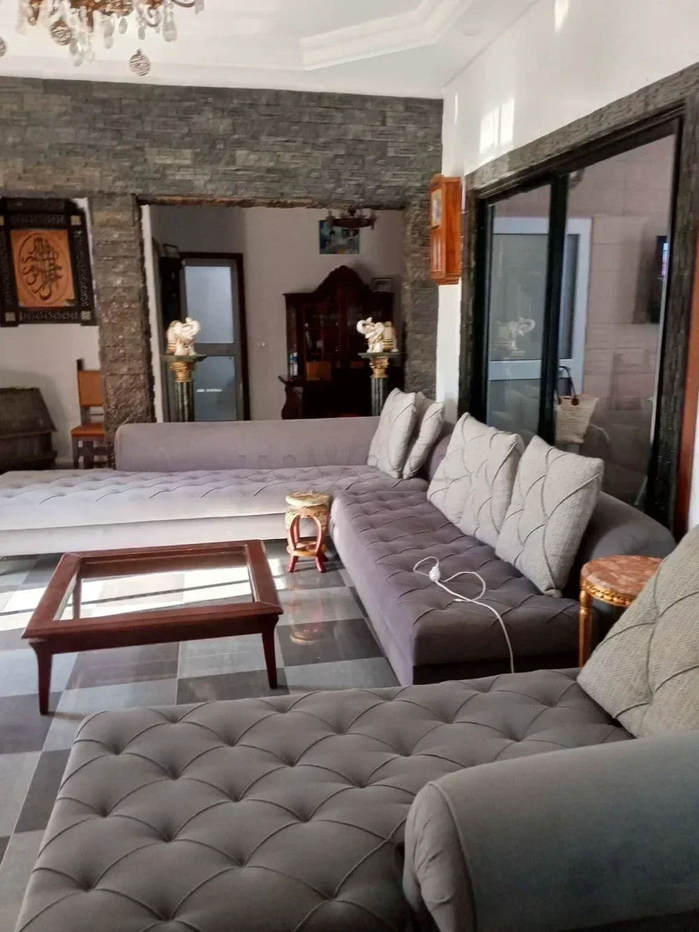 A louer par nuit et plus un 1ar étage de villa S+3 meubler à sidi ABDELAZIZ la Marsa, photo 1