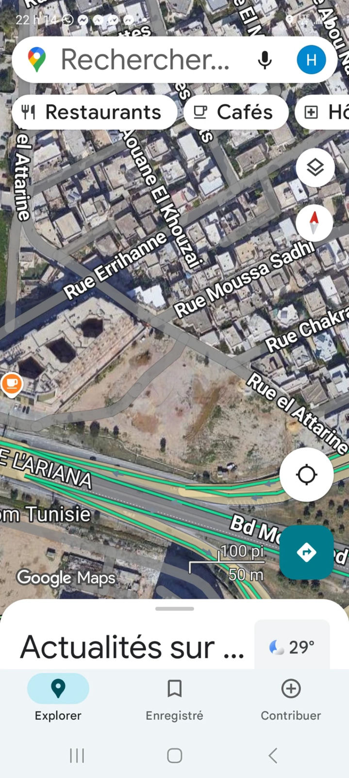 Location Etage de villa borj baccouche Ariana, photo 1