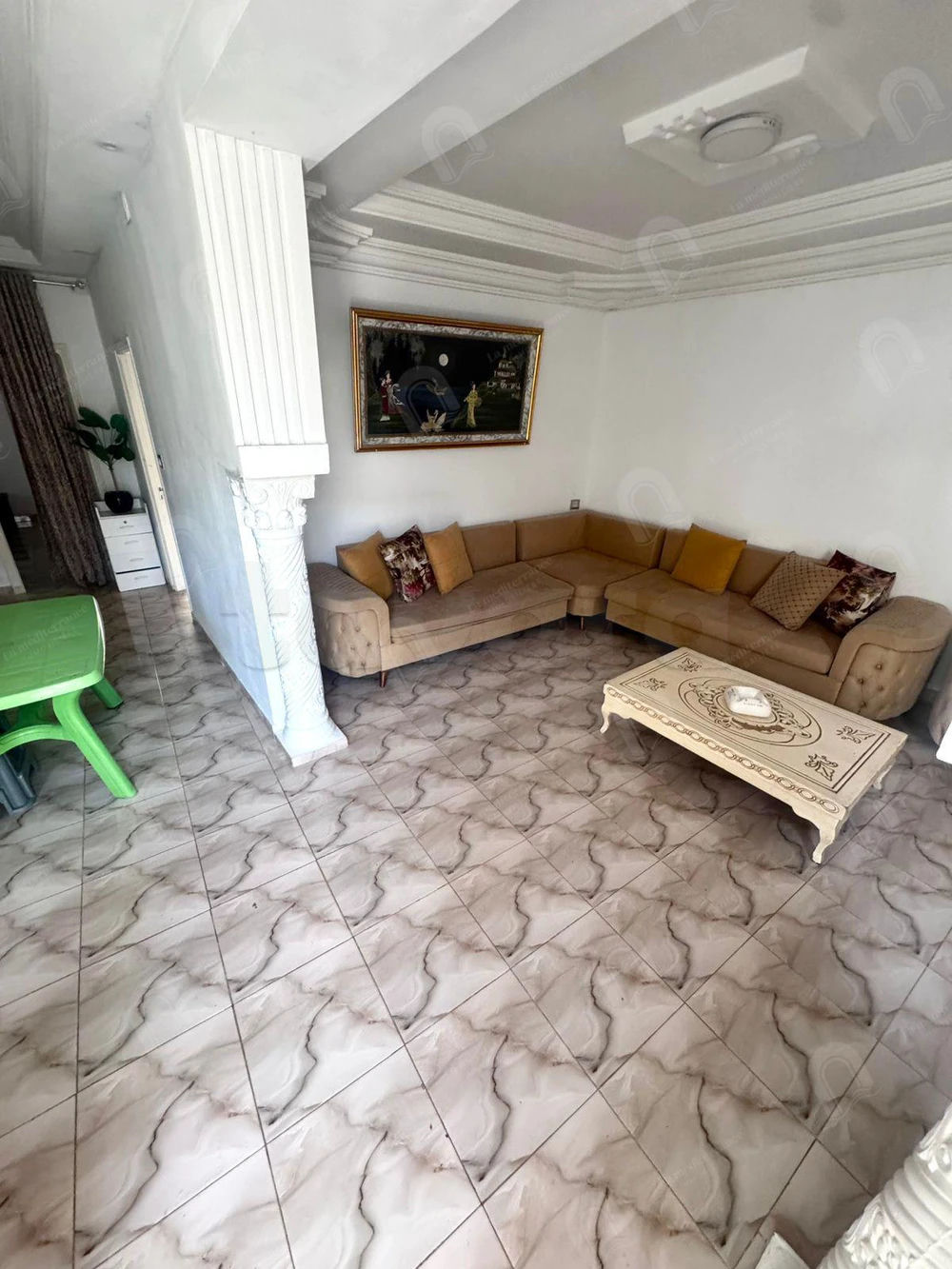 A louer étage de villa S+2 meublé au Bardo (coute durée), photo 4
