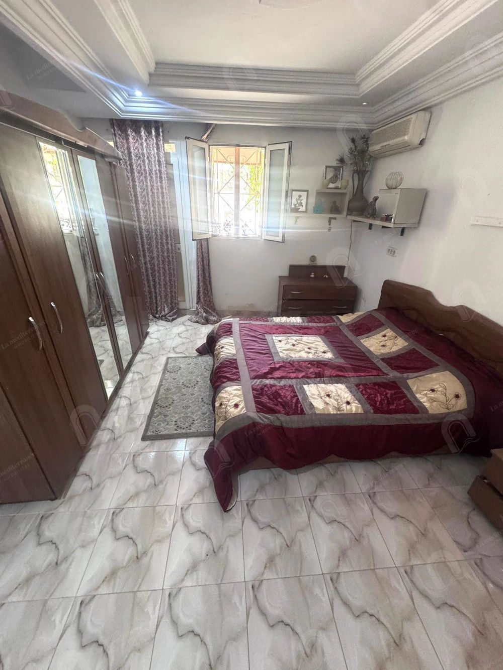A louer étage de villa S+2 meublé au Bardo (coute durée), photo 3