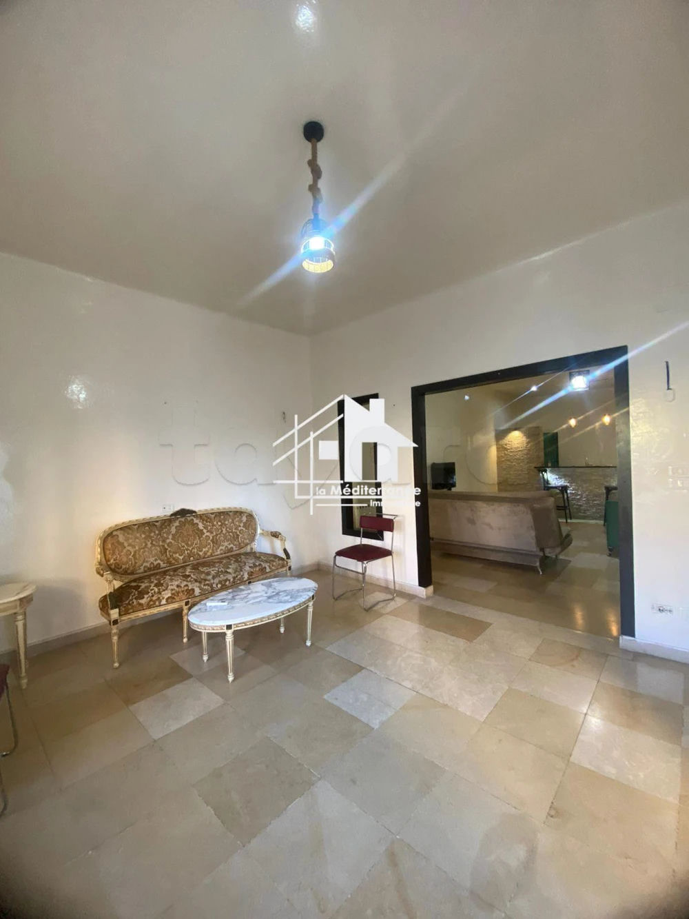 A louer un étage de villa S+3 Meublé au bardo centre (pour courte durée), صورة 1