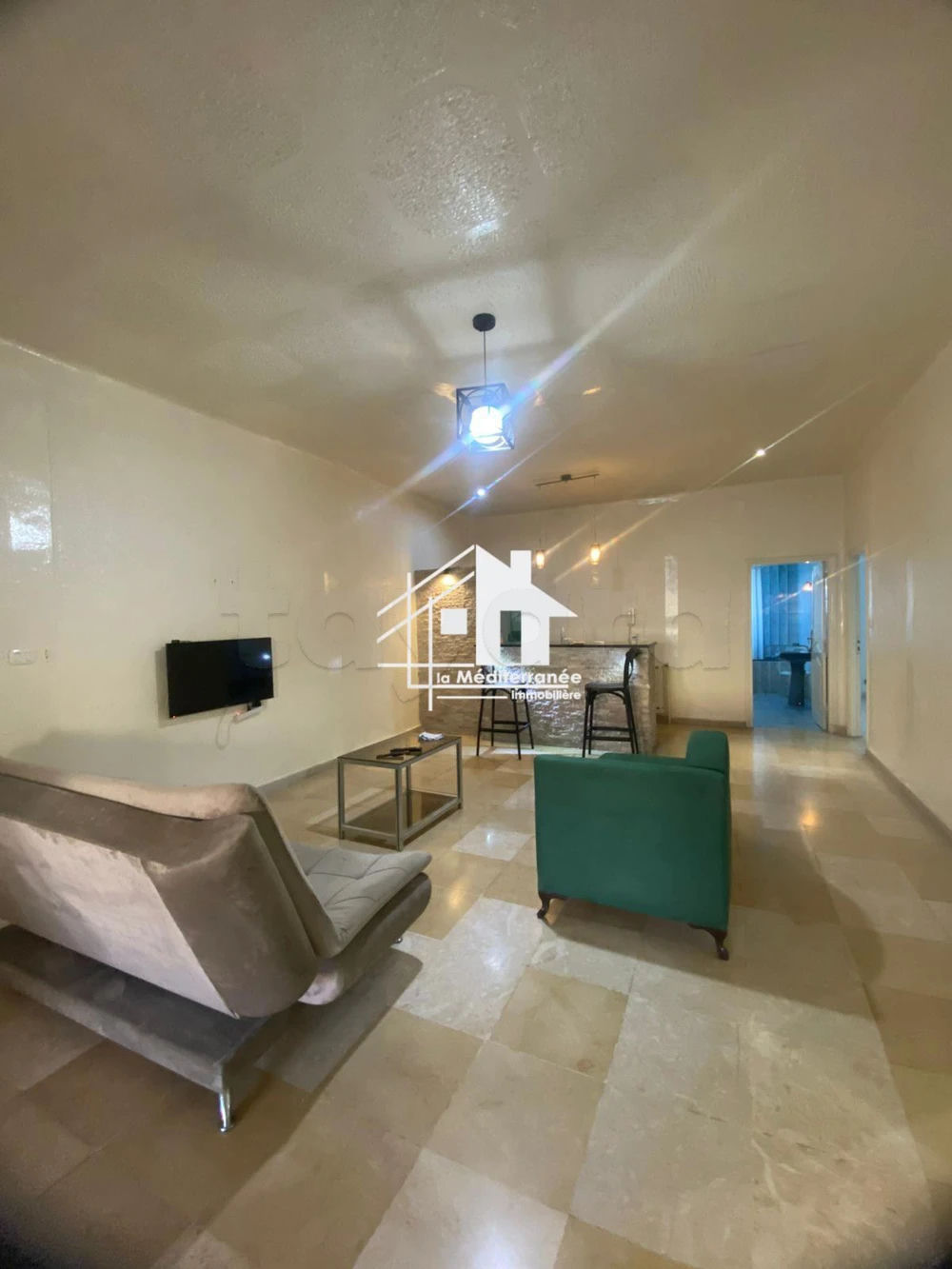 A louer un étage de villa S+3 Meublé au bardo centre (pour courte durée), صورة 3