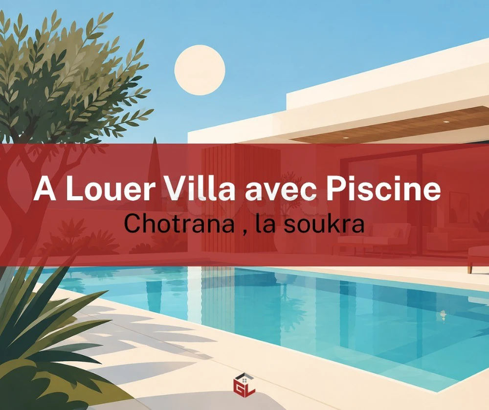 A Louer Villa avec Piscine à Chotrana, photo 1