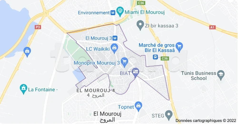 A louer S+2 A el Mourouj 3, صورة 1
