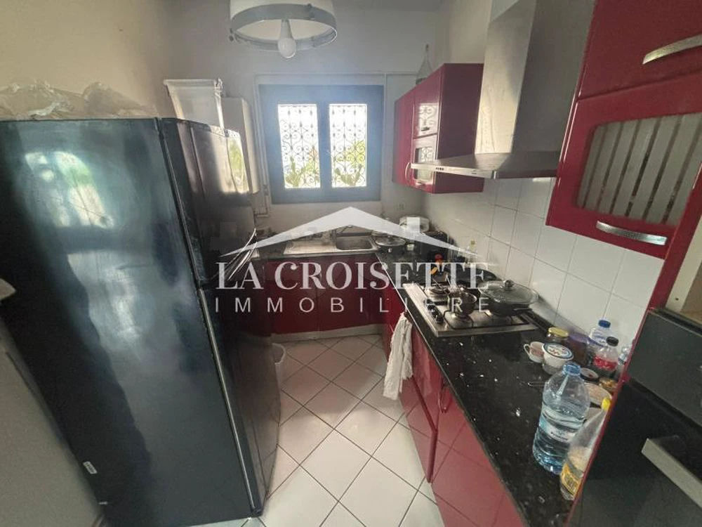 Duplex meublé s2 vue sur mer avec terrasse à Gammarth MVL1751, صورة 4
