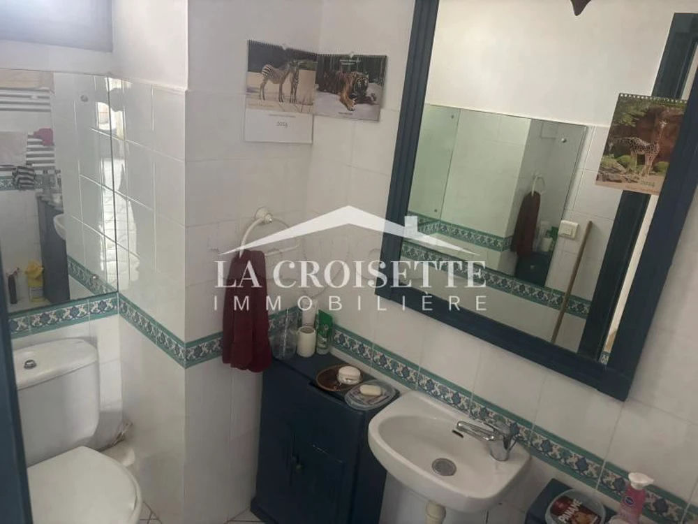 Duplex meublé s2 vue sur mer avec terrasse à Gammarth MVL1751, صورة 5