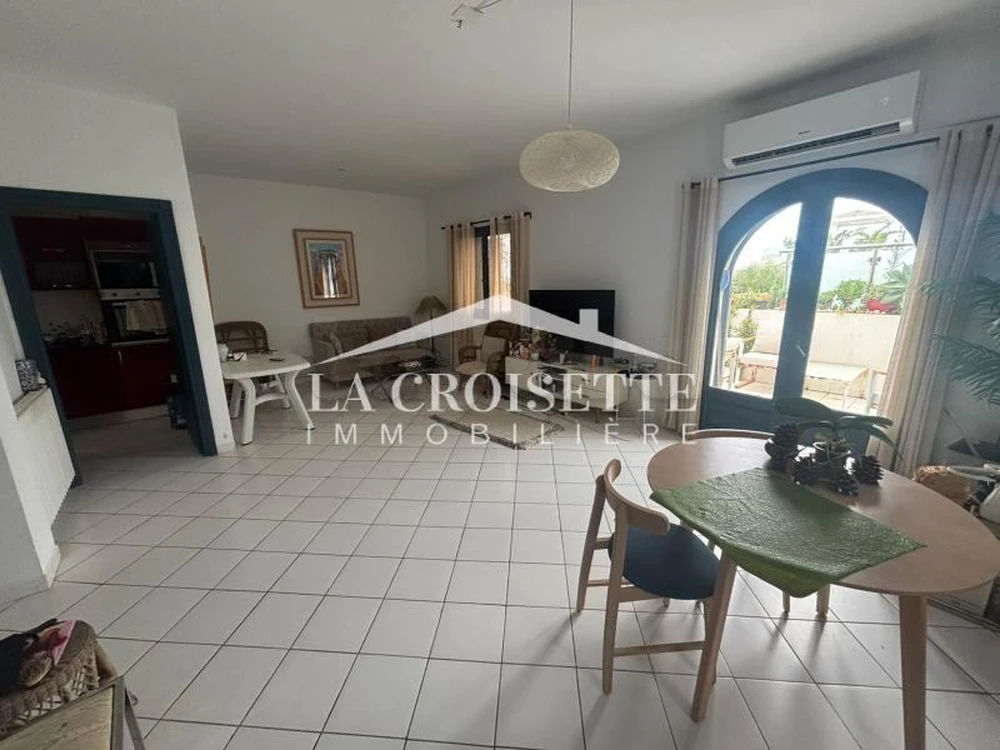 Duplex meublé s2 vue sur mer avec terrasse à Gammarth MVL1751, صورة 2