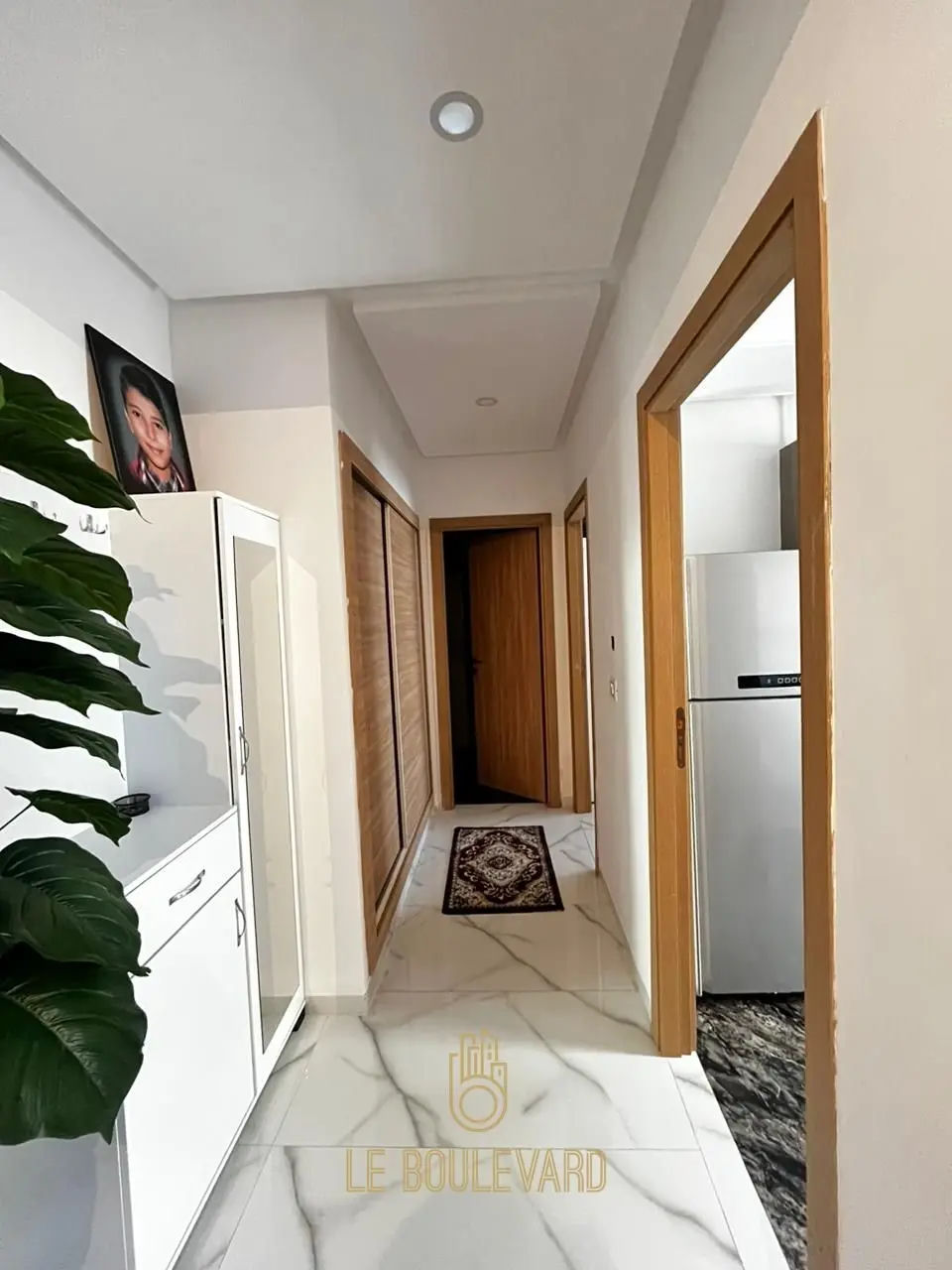Location annuelle : Appartement S+1 haut standing dans une résidence à AFH Mrezga, Nabeul, صورة 3