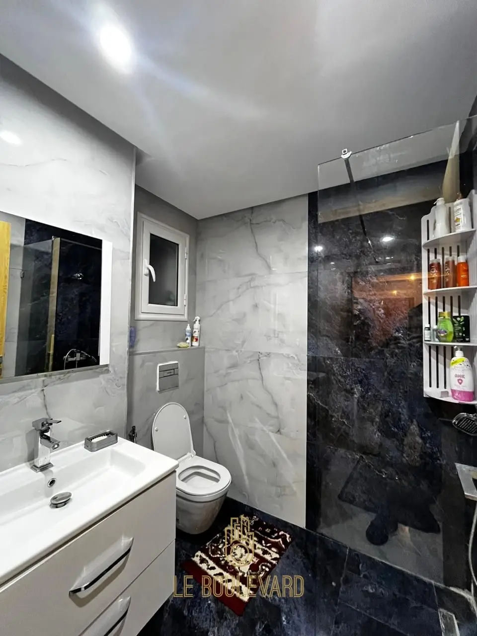 Location annuelle : Appartement S+1 haut standing dans une résidence à AFH Mrezga, Nabeul, صورة 5