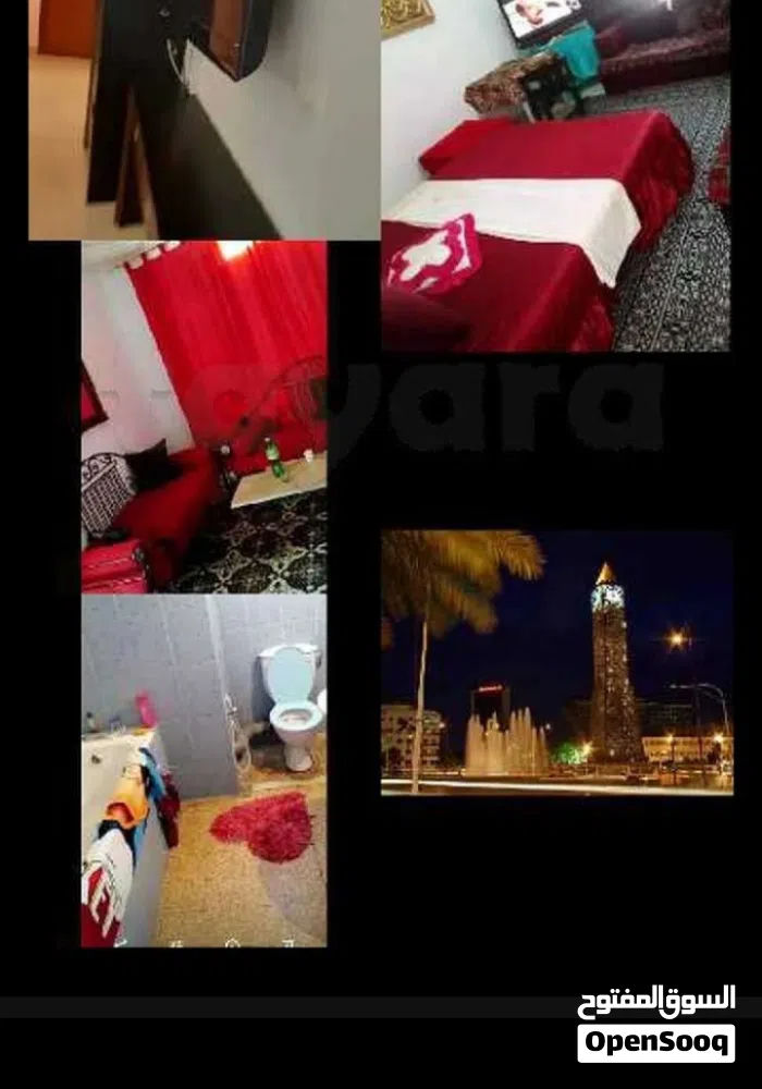 شقة مفروش آخر طراز في تونس العاصمة و العوينة الإيجار باليوم, صورة 1